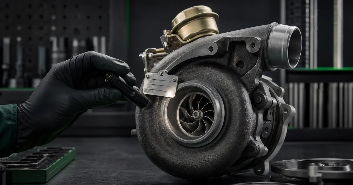 Cara Membaca Nomor Part Turbocharger dari Nameplate