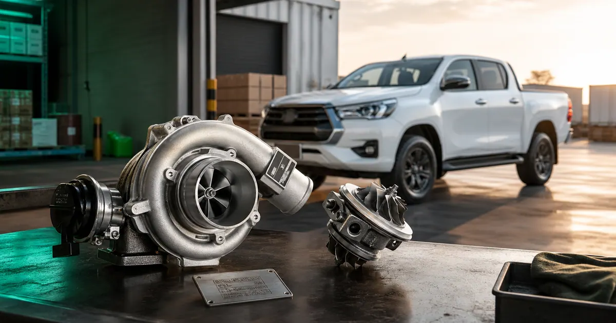 Panduan Nomor Part Turbo Hilux 2.5 dan 3.0