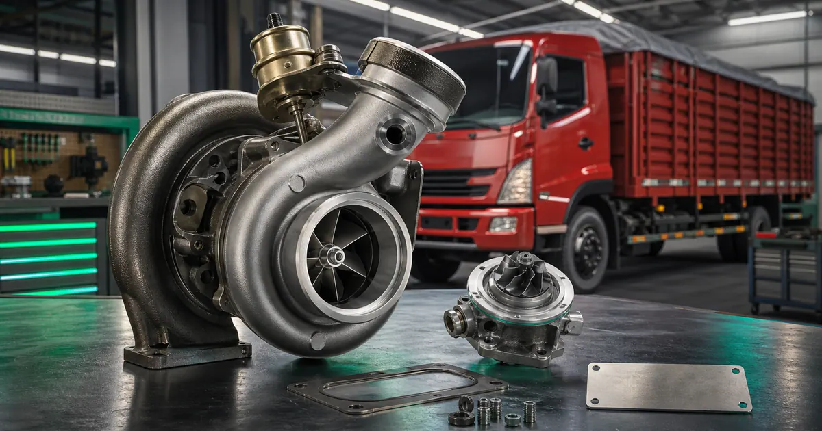 Panduan Turbo Hino Lohan J08C dan Nomor Partnya