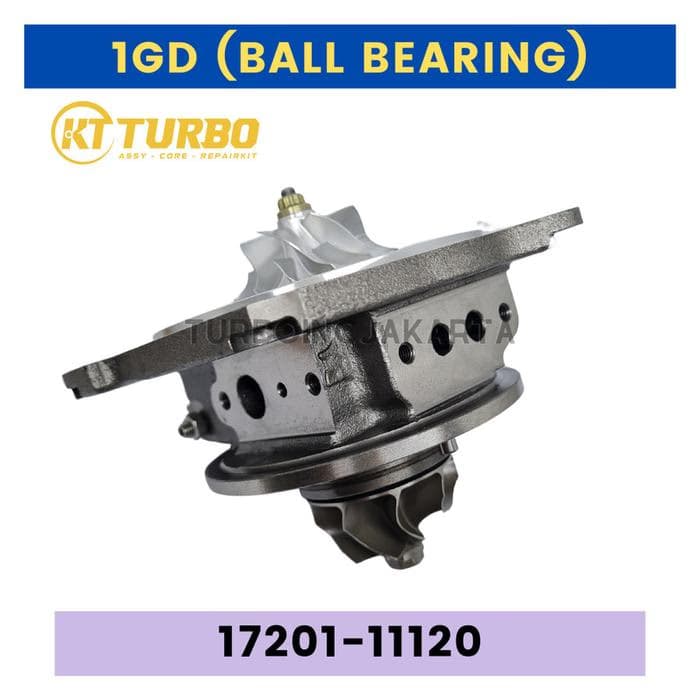 1GD CARTRIDGE TURBO FORTUNER VRZ 2800cc 17201-11120 (BALL BEARING) CORE – view 1
