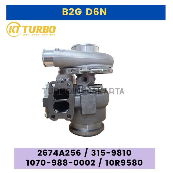 2674A256 TURBO B2G D6N 315-9810 1070-988-0002 10R9580 B2