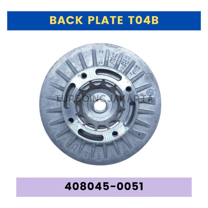 BACK PLATE TURBO T04B GARRETT 408045-0051