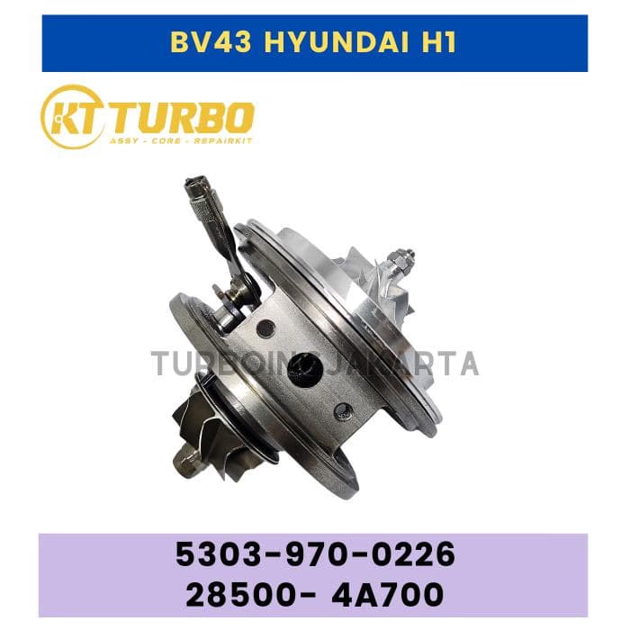 CARTRIDGE TURBO BV43 HYUNDAI H1 5303-970-0226/28500-4A700 – view 1