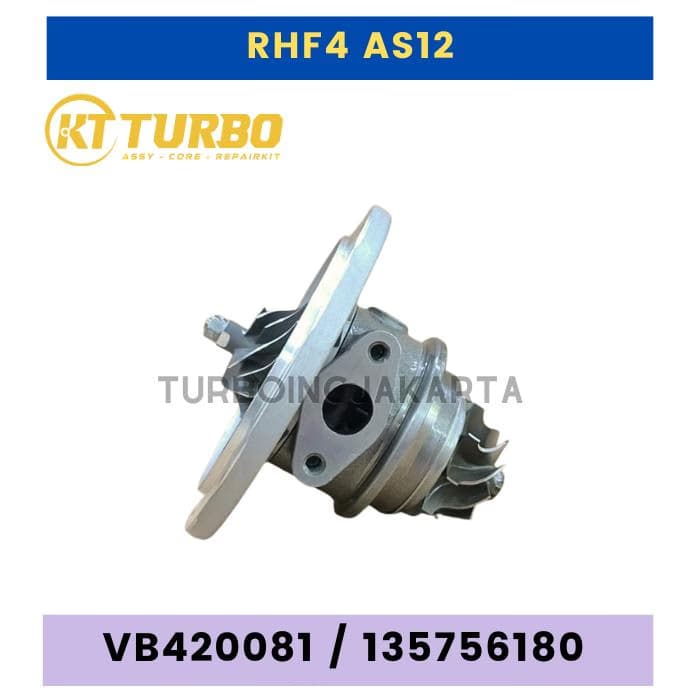 CARTRIDGE TURBO RHF4 AS12 VB420081 / 135756180