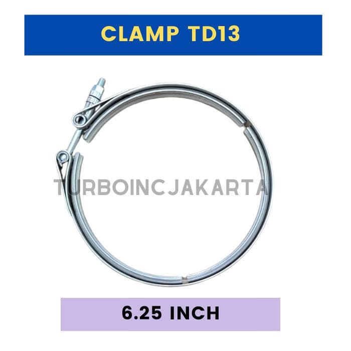 CLAMP / KLEMAN TURBO TD13 6.25 Inch