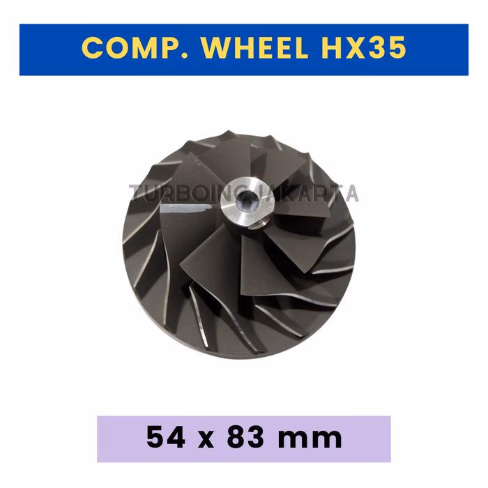 COMPRESSOR WHEEL HX35 HX35M HX40 (54x83mm) 3599594 / 3599646