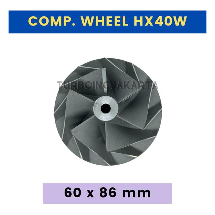 COMPRESSOR WHEEL HX40 / HX40W 3599550 (60mm)
