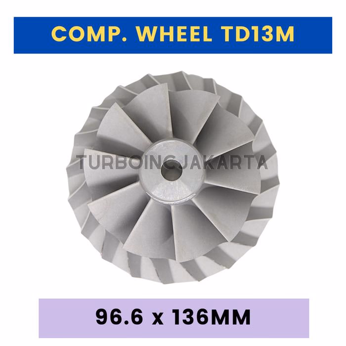 COMPRESSOR WHEEL TD13M (96.6mm)