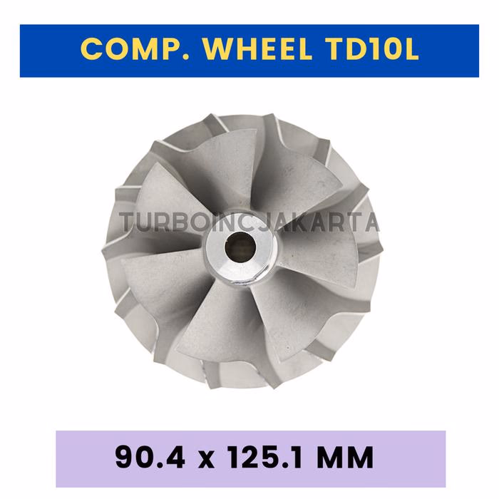 COMPRESSOR WHEEL TURBO TD10L (SUPER BACK CW) / IMPELLER TURBO