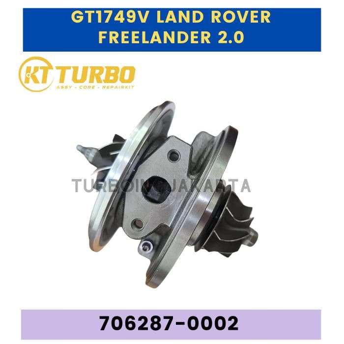 CORE GT1749V CARTRIDGE TURBO LAND ROVER 2.0 706287-0002 708366-0005