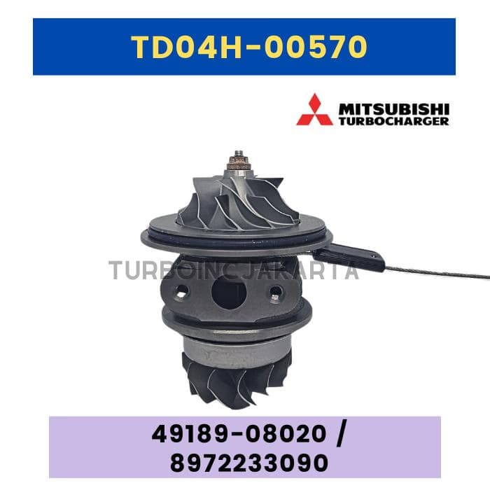 CORE TD04HL-15T CARTRIDGE TURBO ZAXIS 49189-08020 MITSUBISHI 49189-00570 / 8972234280