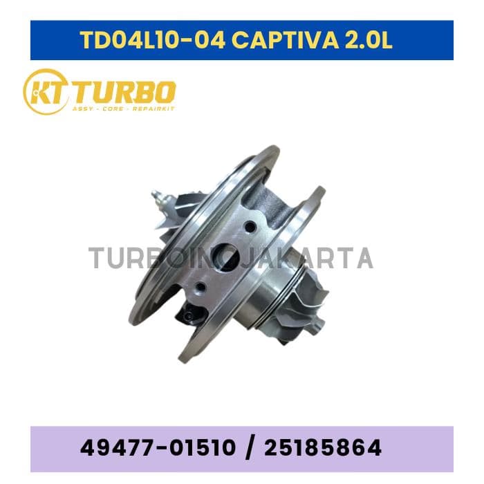 CORE TD04L10 CARTRIDGE TURBO CHEVROLET CAPTIVA 2.0L 49477-01510 CARTRIDGE