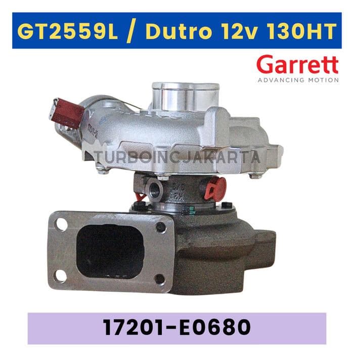 GT2559L TURBO 130HT DUTRO 12v GARRETT 17201-E0680 / 786363-0006