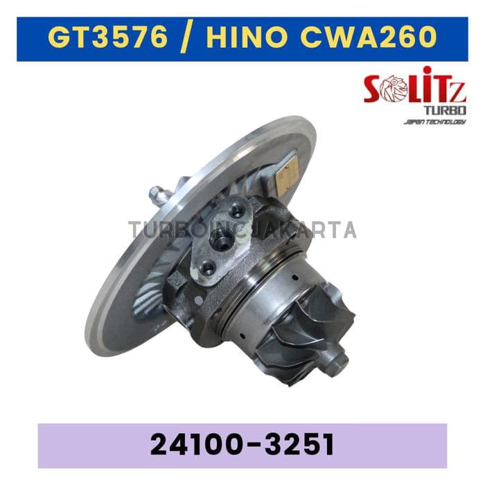 GT3576 CARTRIDGE HINO LOHAN CWA260 24100-3251 700267-0001 SOLITZ