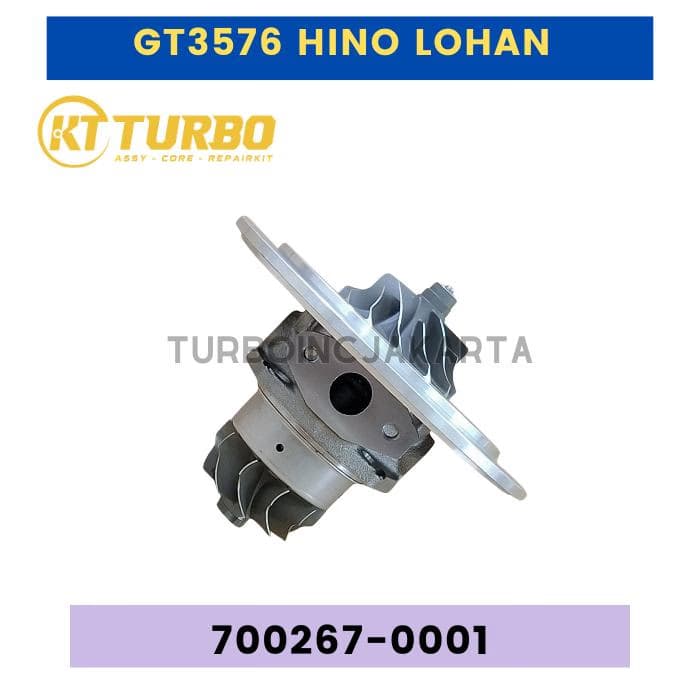GT3576 CARTRIDGE TURBO HINO LOHAN 700267-0001 / 24100-3251 CATRIDGE