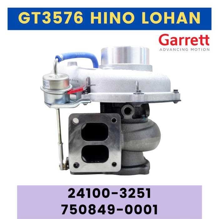 GT3576 TURBO HINO LOHAN J08C 24100-3251 / 17201-E0A40 / 750849-0001 GARRETT
