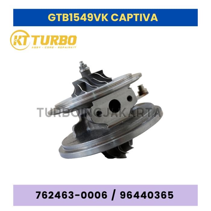 GTB1549VK CARTRIDGE TURBO CAPTIVA Z20S 2.0L 762463-0006 / 96440365