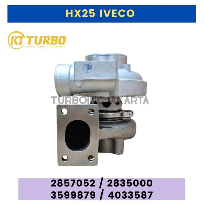 HX25 TURBOCHARGER IVECO TRUCK 2857052 2835000 3599879