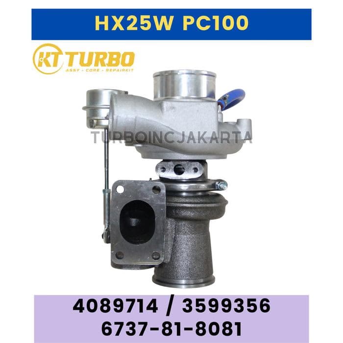 HX25W TURBOCHARGER PC100 4089714 / 6737-81-8081 / 3599356