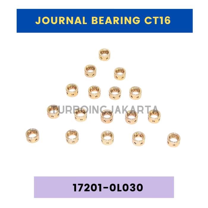 JOURNAL BEARING CT16 BUSHING TURBO HILUX 2500cc 17201-0L020/0L030 - 1 PCS