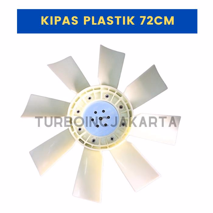 KIPAS PLASTIK RADIATOR GENSET 72cm