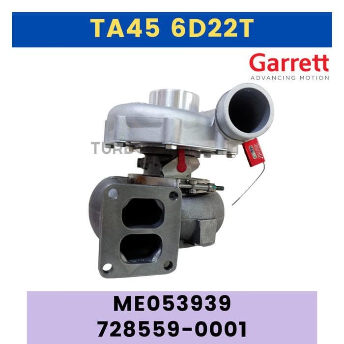 ME053939 6D22 TURBO CHARGER TA45 728559-0001 GARRETT