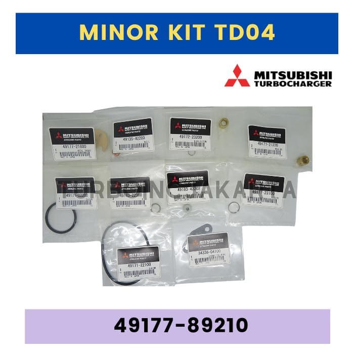MINOR KIT TD04 MITSUBISHI 49177-89210 49177-89200