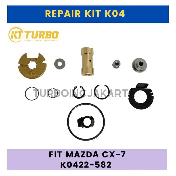 REPAIR KIT K03 K04 FIT TURBO MAZDA CX-7 FIT TURBO K0422-582 / K0422-583