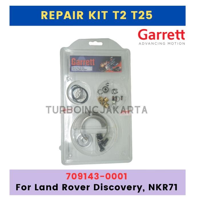 REPAIR KIT T2 / T25 GARRETT 709143-0001 REPAIRKIT TURBO NKR71