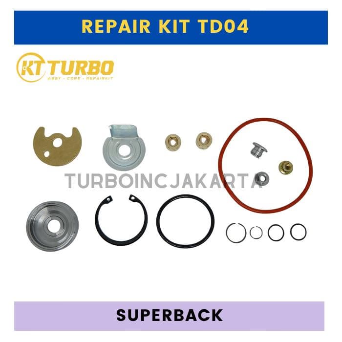 REPAIR KIT TD04 / TC04 REPAIRKIT TURBO SERVICE KIT (SUPER BACK CW)