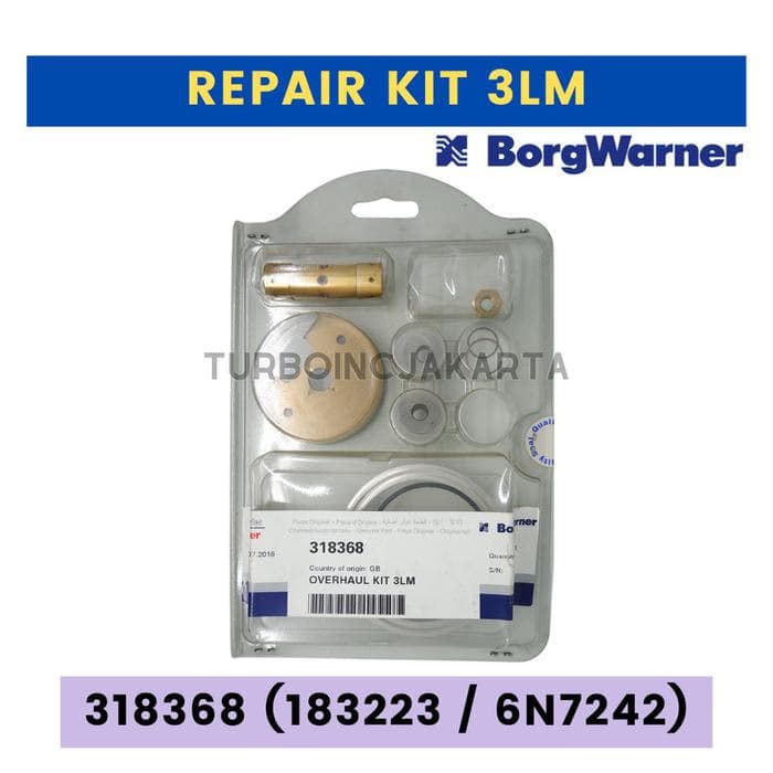 REPAIR KIT TURBO 3LM BORGWARNER 318368 REPLACE 183223 / 6N7242