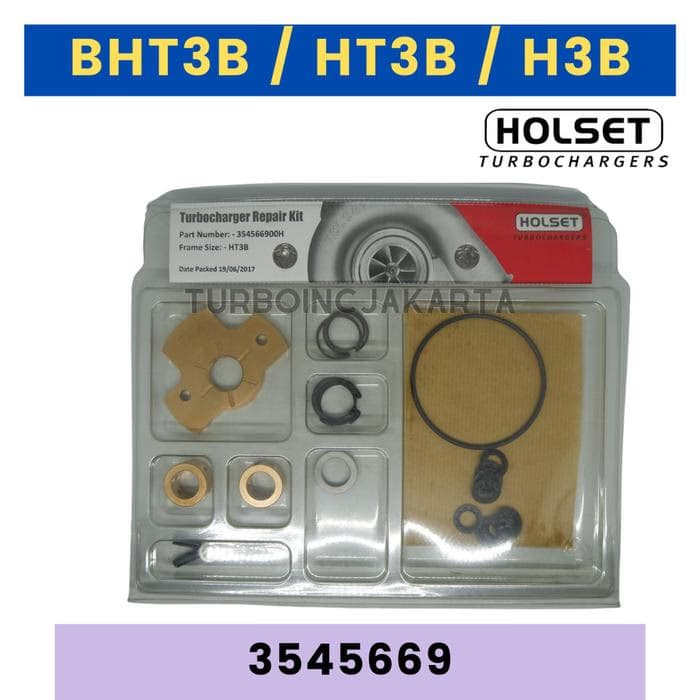 REPAIR KIT TURBO NTA855 BHT3B HT3B H3B HOLSET 3545669