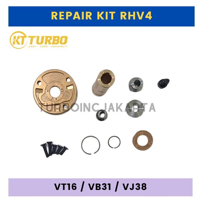 REPAIR KIT TURBO RHV4 VB31 HILUX, VT16 PAJERO, VJ38 FORD EVEREST - +BACKPLATE