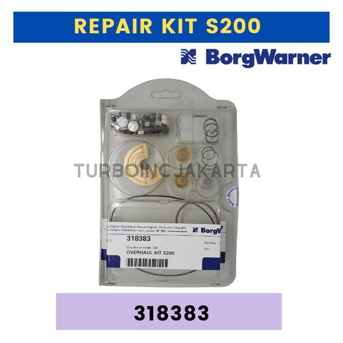 REPAIR KIT TURBO S200 318383 BORGWARNER OVERHAUL KIT