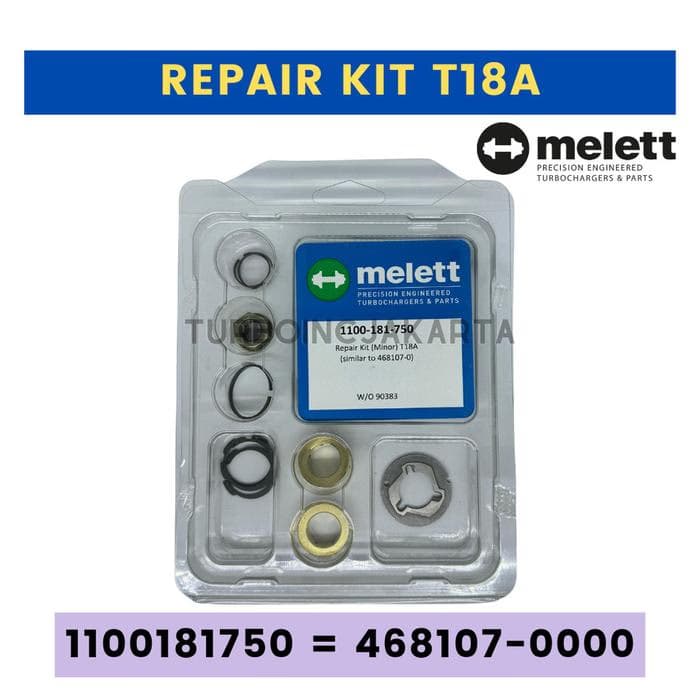 REPAIR KIT TURBO T18A MELETT 1100181750 = 468107-0000 TURBO KT-19 MARINE (MINOR)