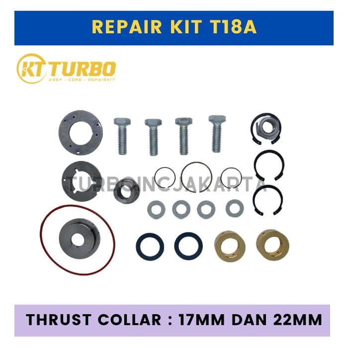 REPAIR KIT TURBO T18A / SERVICE KIT TURBO - TC 17MM