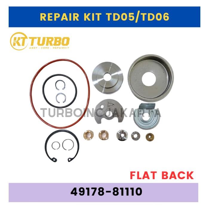 REPAIR KIT TURBO TD05 TD06 (FLAT BACK)