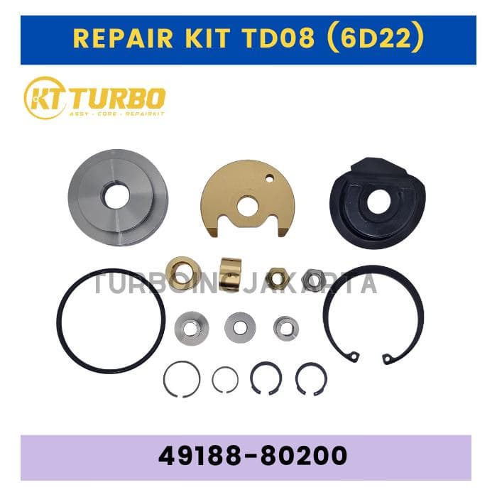 REPAIR KIT TURBO TD08 6D22 49188-80200