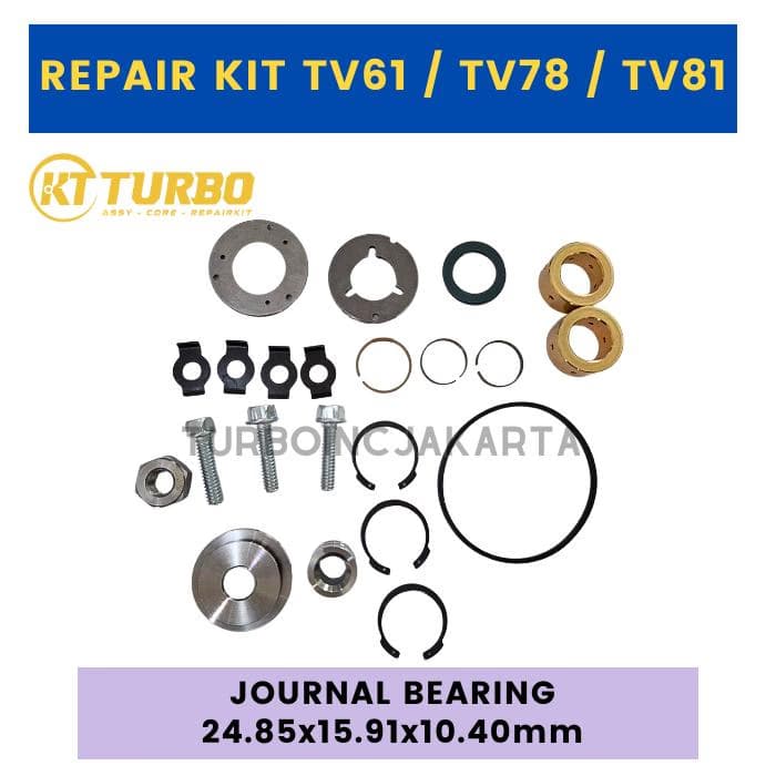 REPAIR KIT TURBO TV61 / TV78 / TV81 SERVICE KIT