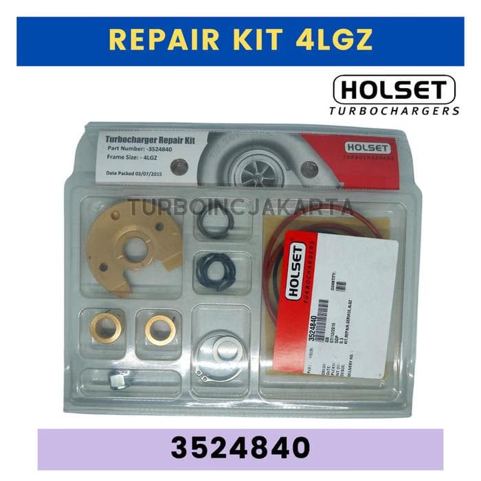 REPAIRKIT TURBO 4LG / 4LGZ HOLSET 3524840 = 5232-711-0004 MAN OM355