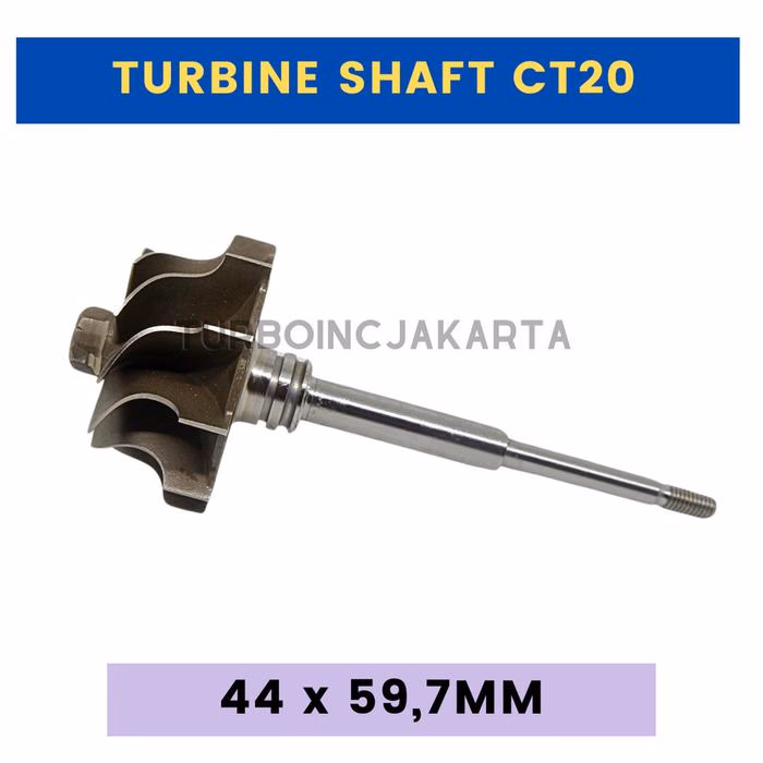 ROTOR SHAFT CT20B TURBO TOYOTA LANDCRUISER (44mm) 17201-54060