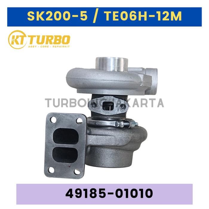 SK200-5 TURBO KOBELCO EXCAVATOR TE06H-12M 49185-01010 6D31 ME088725