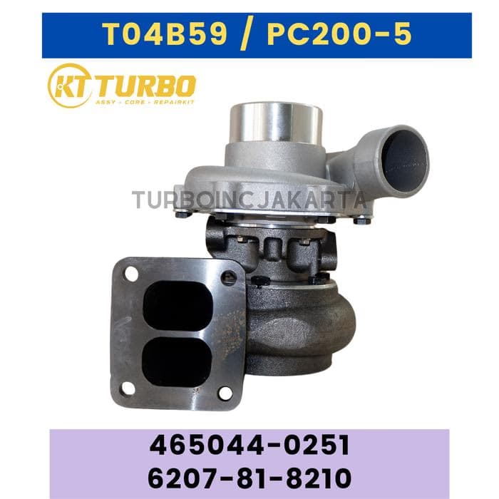 T04B59 TURBO PC200-5 465044-0251 / 6207-81-8210 SA6D95