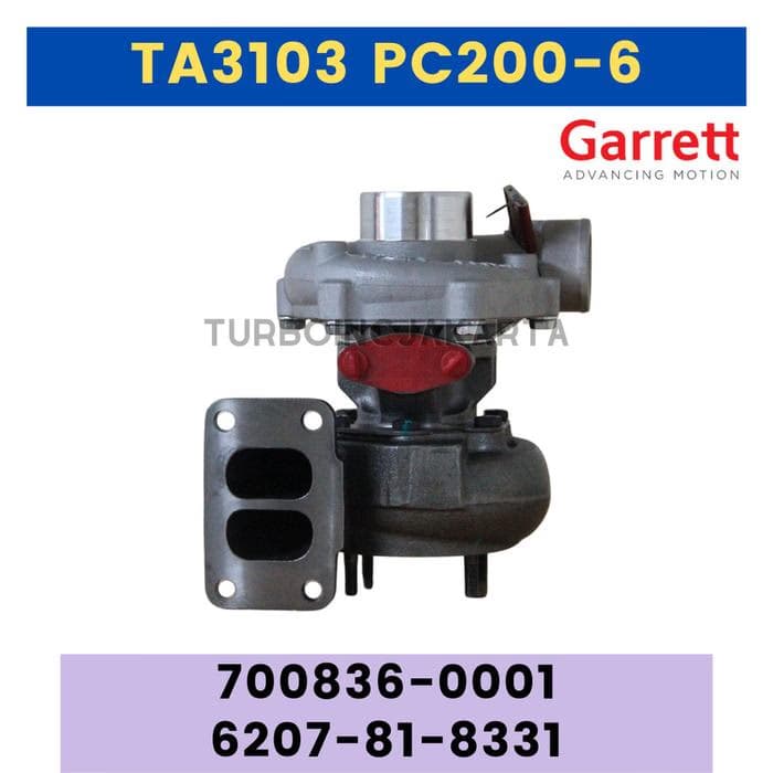 TA3103 TURBO PC200-6 S6D95L GARRETT 700836-0001 / 6207-81-8331