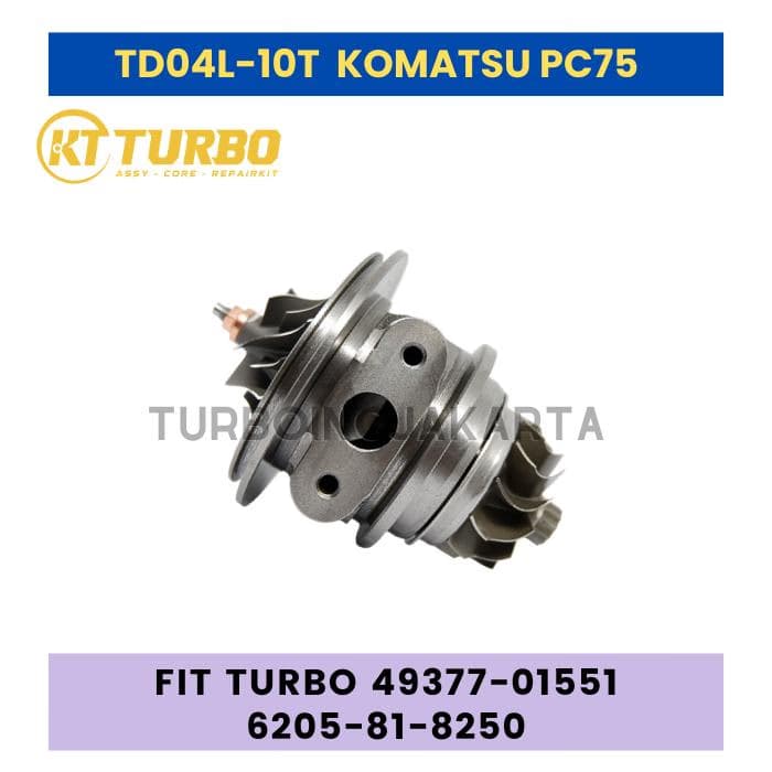 TD04L-10T CARTRIDGE TURBO PC75 49377-01551 6205-81-8250 49177-08501 – view 1
