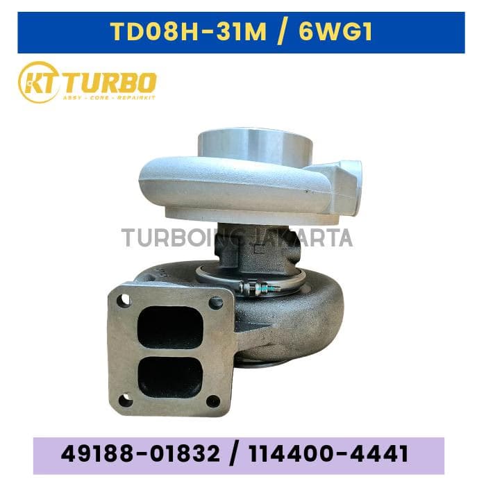 TD08H-31M TD08 TURBOCHARGER ISUZU 6WG1 ZAXIS 450 114400-4441 49188-01832