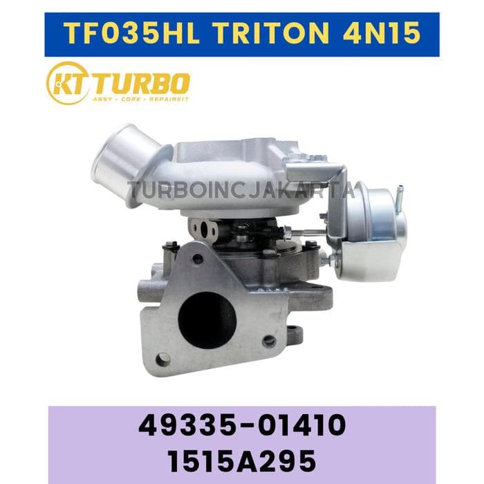 TF035HL TURBO PAJERO TRITON 4N15 2.4L ASSY TF035 1515A295 49335-01410 TF035HL12B - MERK KT