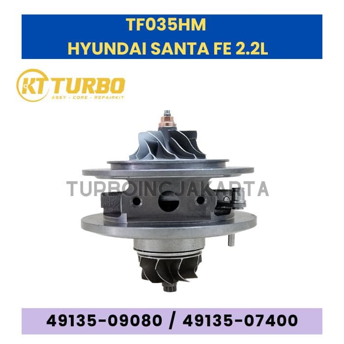 TF035HM CARTRIDGE TURBO HYUNDAI SANTA FE 2.2L 49135-07400 CATRIDGE 49135-09080