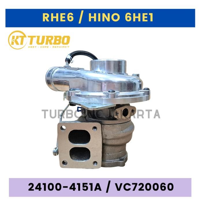 TURBO RHE6 CXCU TURBOCHARGER HINO 6HE1 24100-4151A