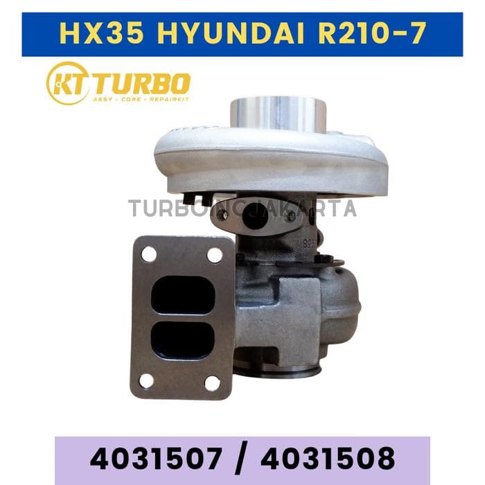 TURBOCHARGER HX35 TURBO HYUNDAI R210-7 4031507 4031508